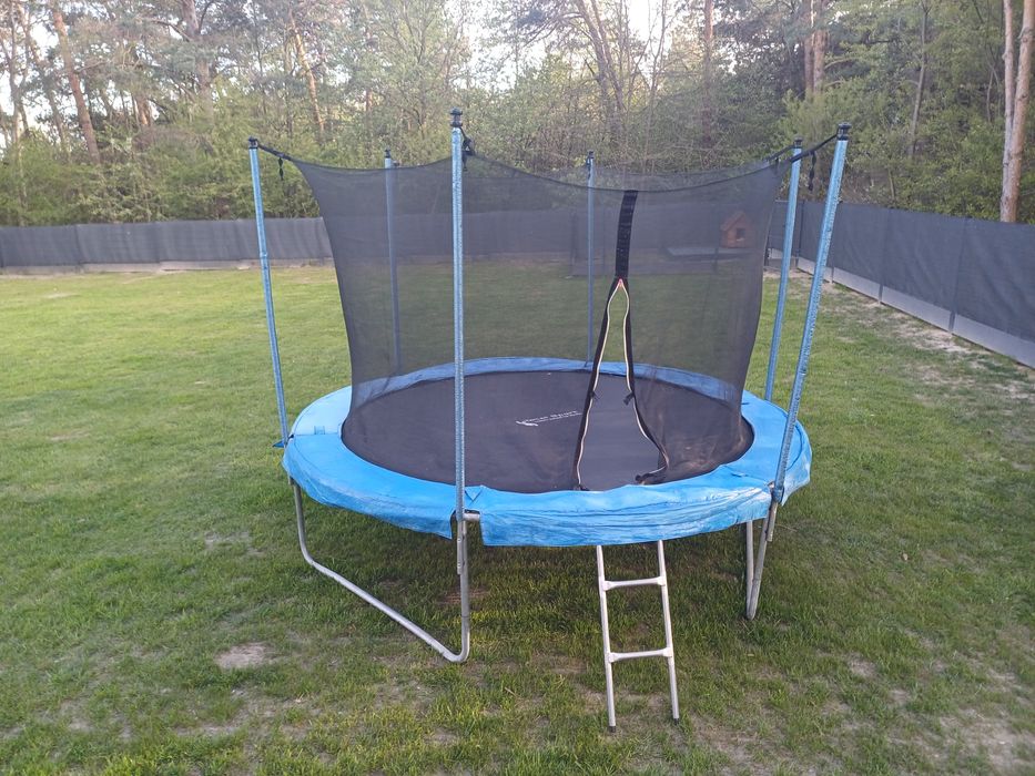 Trampolina ogrodowa  305 cm z siatką zabezpieczającą