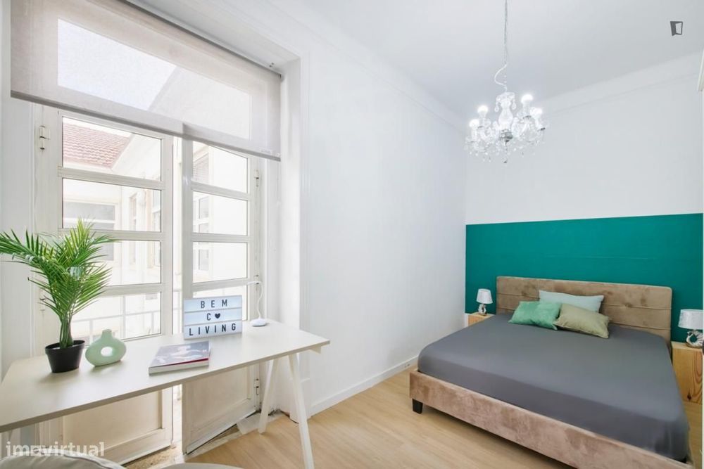 Quarto - localizado em Alcântara Lisbon