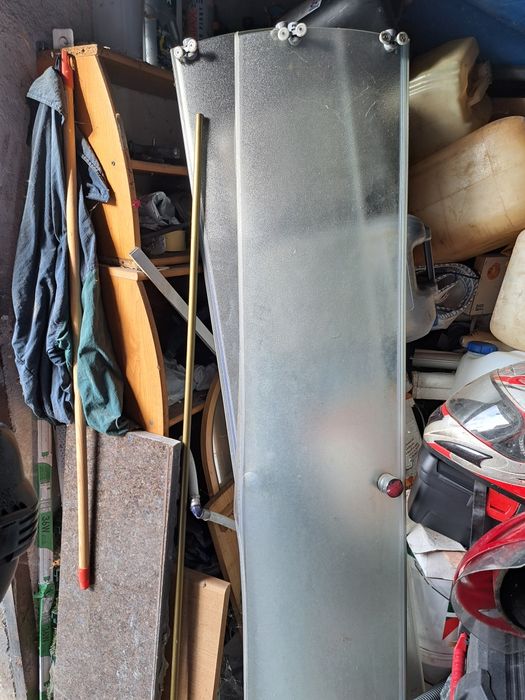 Szyba kabinowa półokrągła