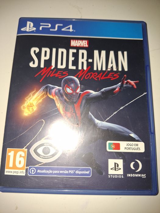 Jogo SPIDET-MAN miles morales ps4