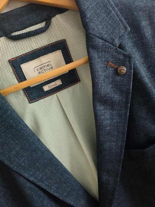 Nowa męska Marynarka Camel Active Fitted L