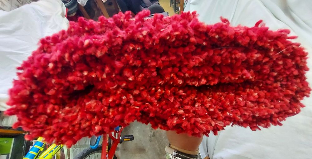 Carpete vermelha 240x160cm em bom estado só esta semana!!!