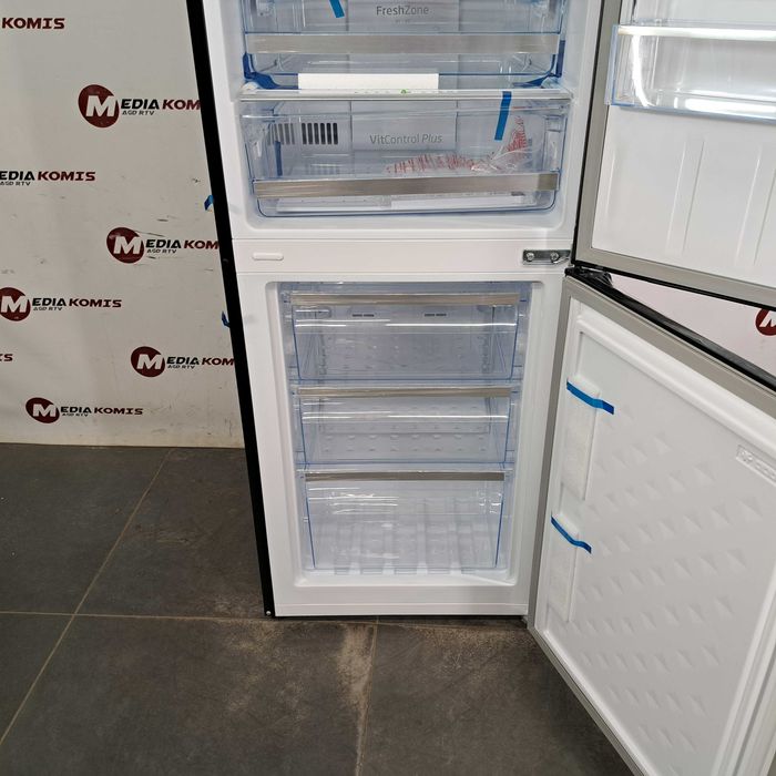 Lodówka Amica KGCN 387 110 S (2lata gwar) Klasa E/41dB/170cm wys/231 l