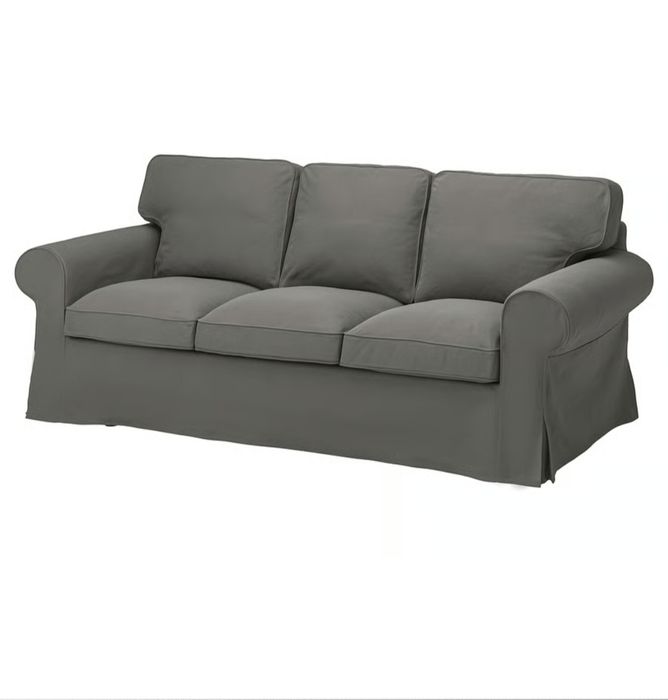 Sofa Ikea ektorp 3-osobowa + puf