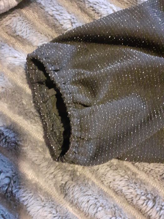 Bluzka wizytowa świąteczną czarna