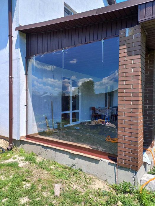 М'які вікна для альтанки