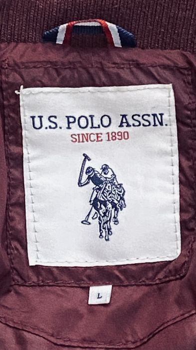 Куртка бомбер U. S. Polo  ASSN р-р  - L наш 48-50