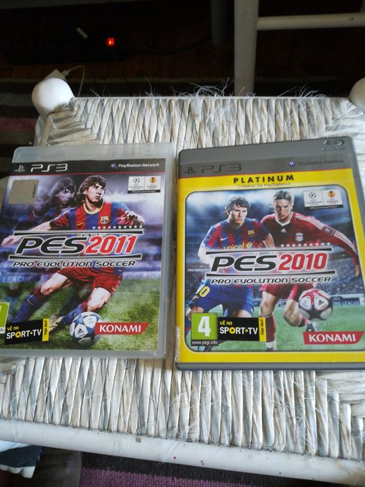 Ps3 pes2011 e pes2010