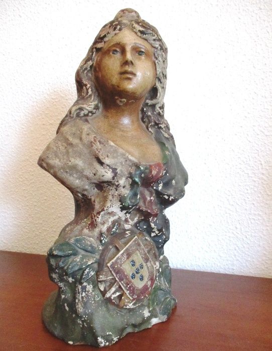 Busto da republica de Ilda Pulga – Original de 5 de Outubro 1910