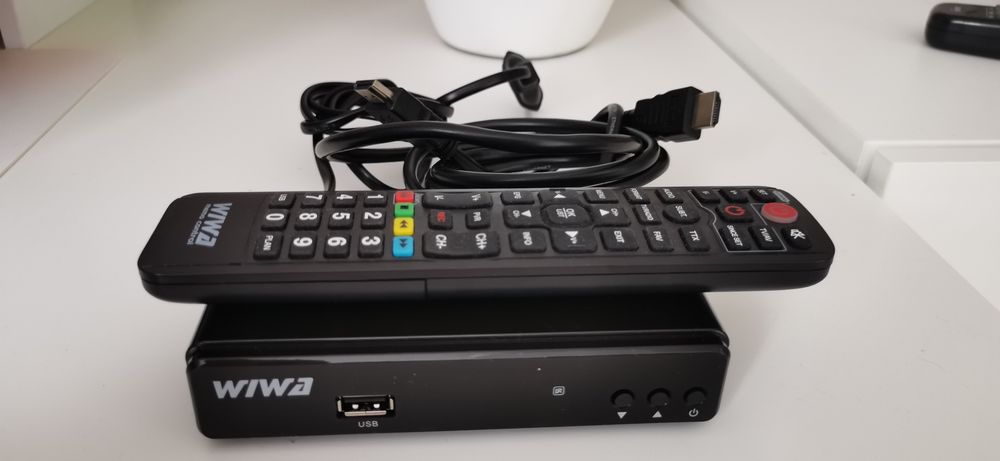 Tuner dekoder Tv wiwa h.265