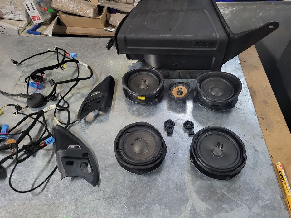 Canton Nagłóśnienie Skoda Octavia 3 Kombi Zestaw Wzmacniacz Subwoofer