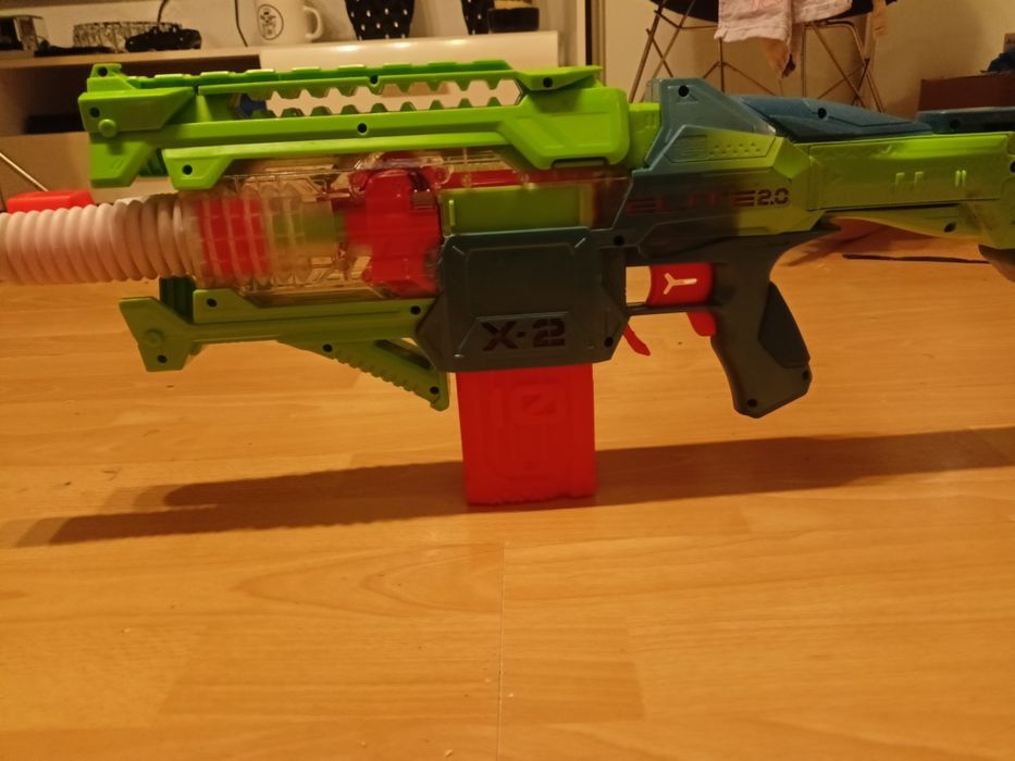 NERF Elite double punch