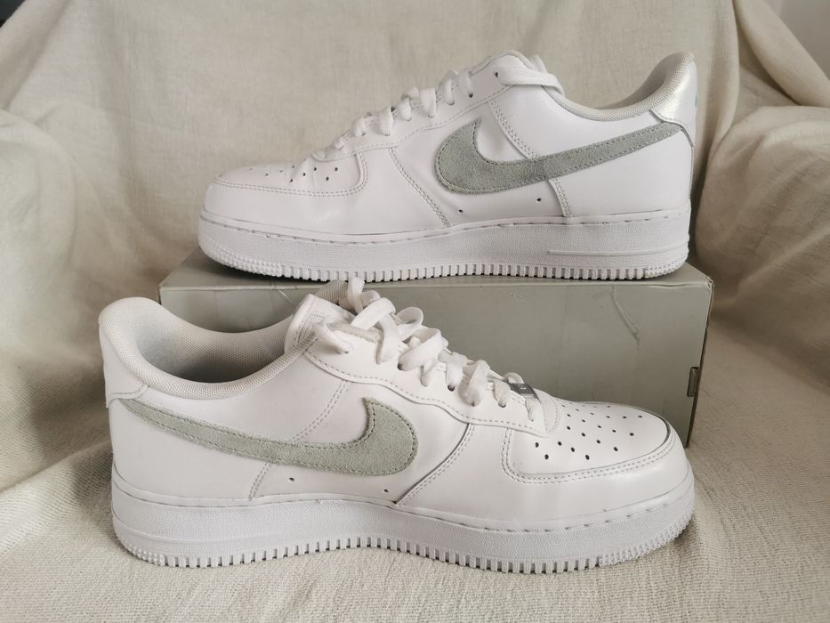 Nike Air Force 1 '07 Glacier Blue buty sportowe sneakersy Idealny stan