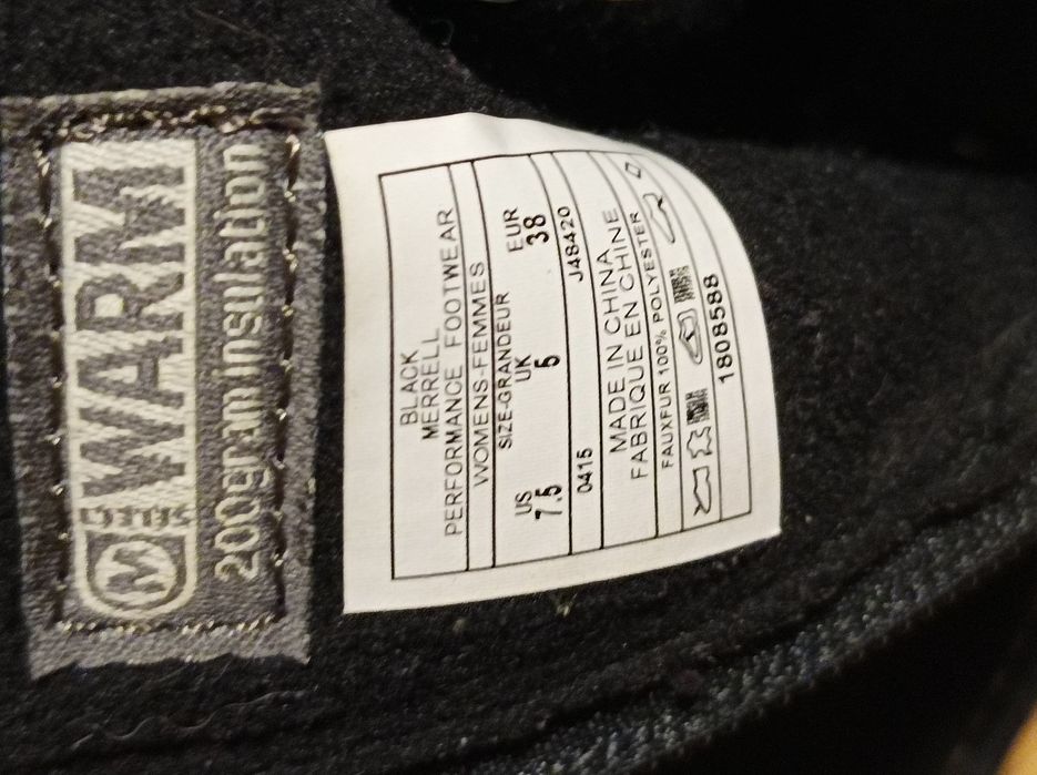 Buty śniegowce Merrell decora Chant