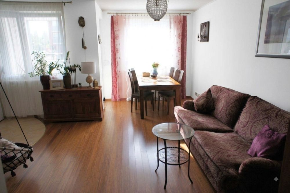 Jasne, ustawne 2 pokojowe 48m² z loggią i roletami | Wrocław – Maślice | Najem okazjonalny od 1.10