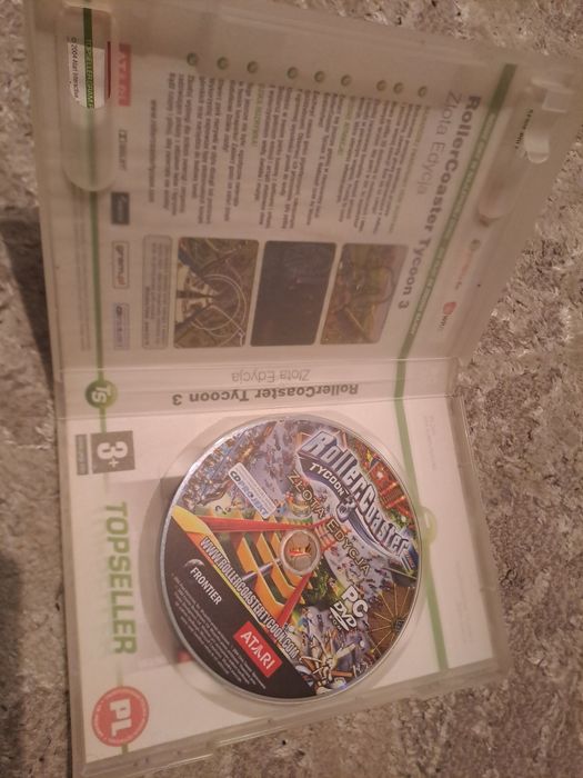 Gra Rollercoaster Tycoon 3 złota edycja  atari