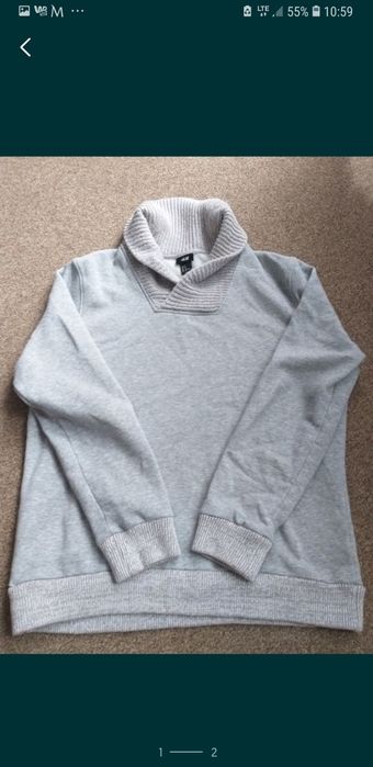 Sweterk szary hm