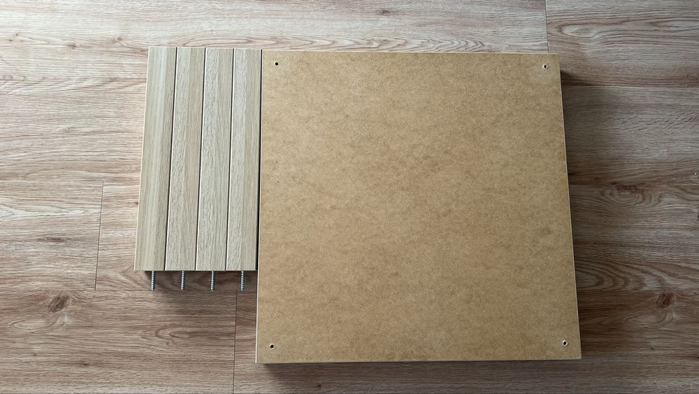 Stolik LACK IKEA, imitacja dębu bejcowanego
