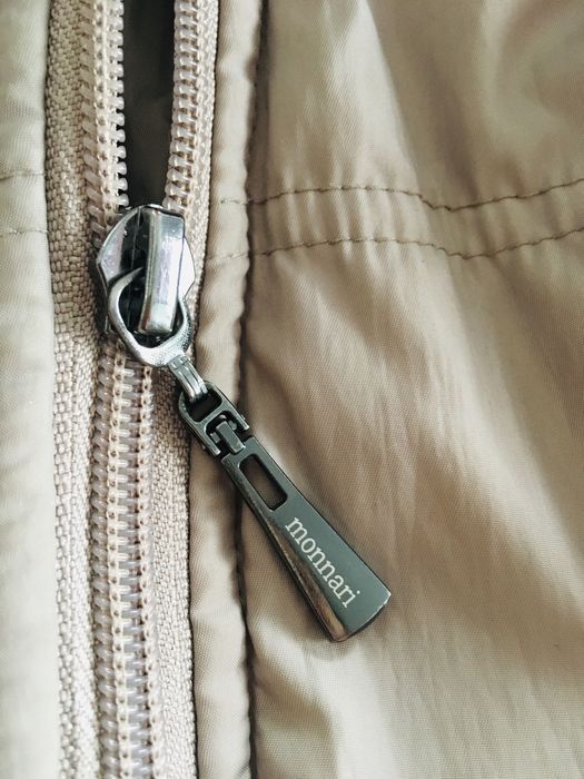 OKAZJA .Monnari XL 42 kurtka zimowa damska futerko kołnierz .