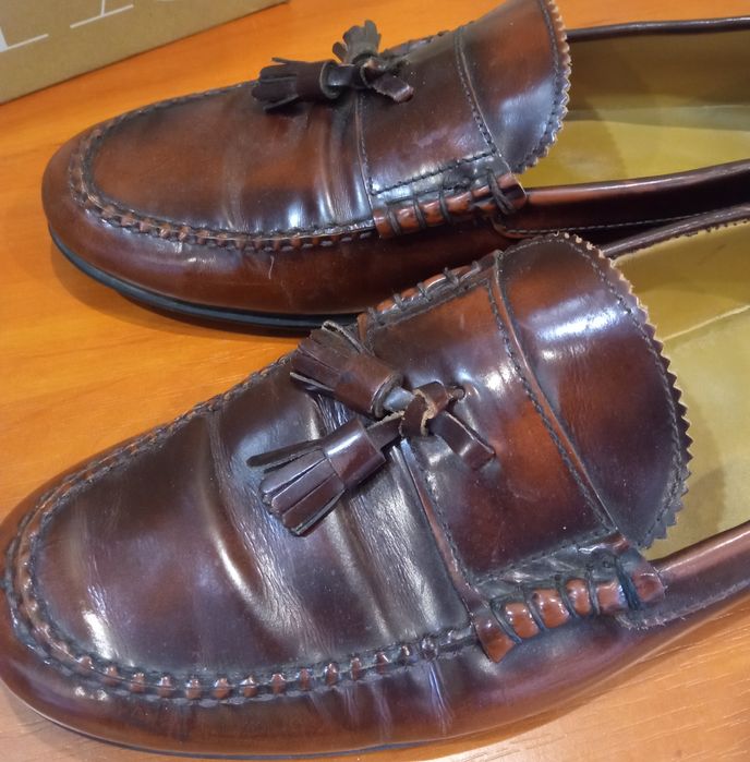 Продам мужские кожаные оригинальн туфли лоферы Zara man . Испания