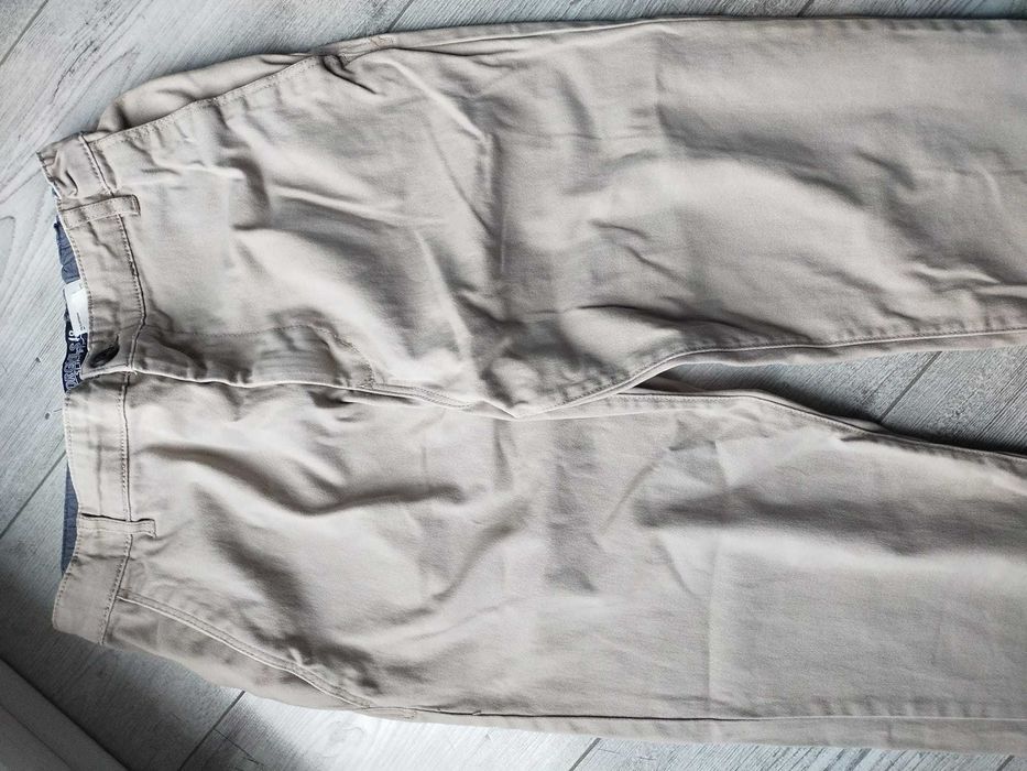 spodnie chino H&M rozmiar 170 slim fit