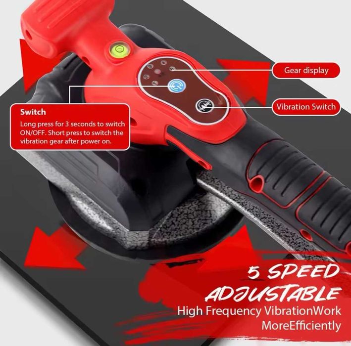 Vibrador de sucção para azulejos ceramicas