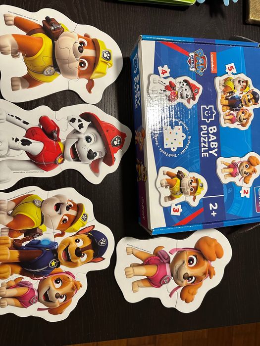 puzzle infantil da Patrulha Pata