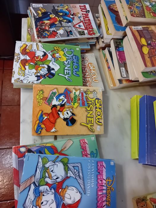Conjunto de 53 Livros Banda Desenhada Disney