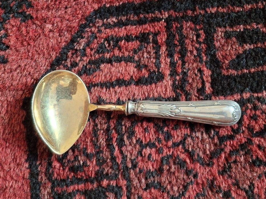 Molheira com cabo em prata