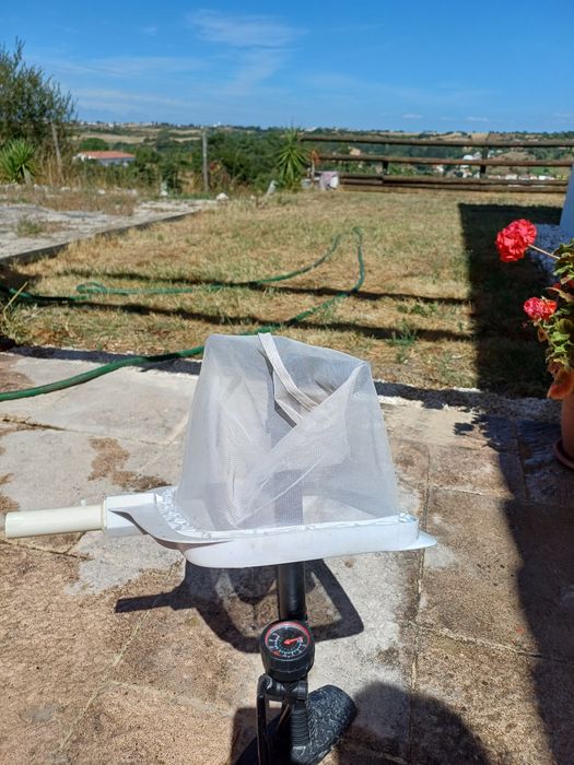 2 Redes para limpeza piscina
