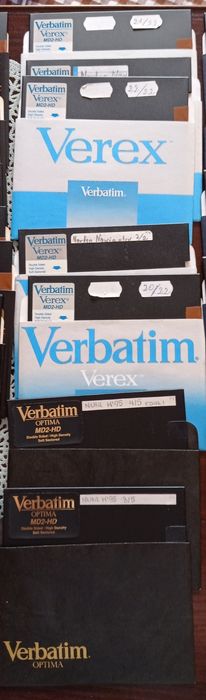 Dyskietki 5,25 cala Verbatim