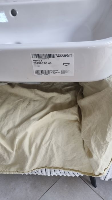 Umywalka zlew Duravit  80 cm jak Nowa lekko uszkodzona