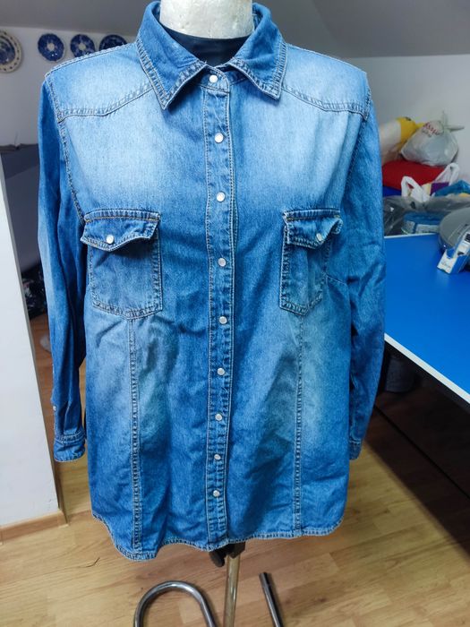 Koszula jeansowa damska 46 rozmiar