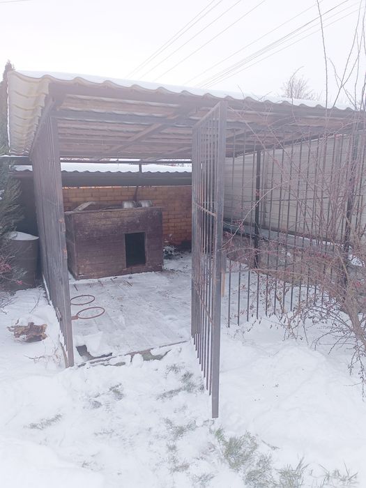 Вольєр для великої собаки, собачка будка( САО алабай вівчарка )