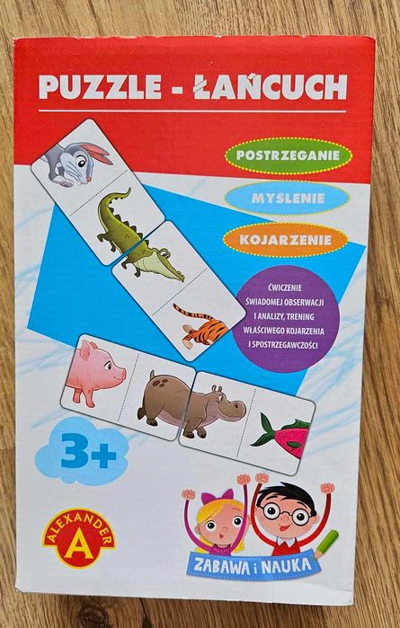 Puzzle/układanka łańcuch zwierzęta Alexander