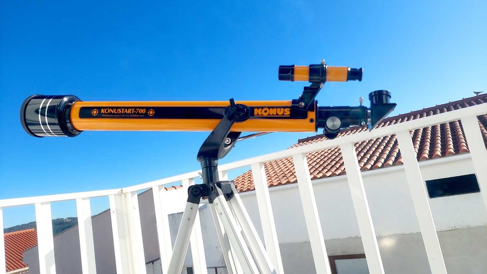 Telescópio Konus Konustart 700 como novo + acessórios