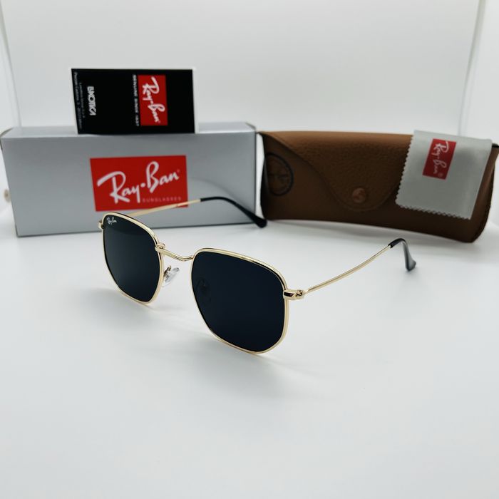 Солнцезащитные очки Ray Ban Hexagonal 3548 Gold|Black