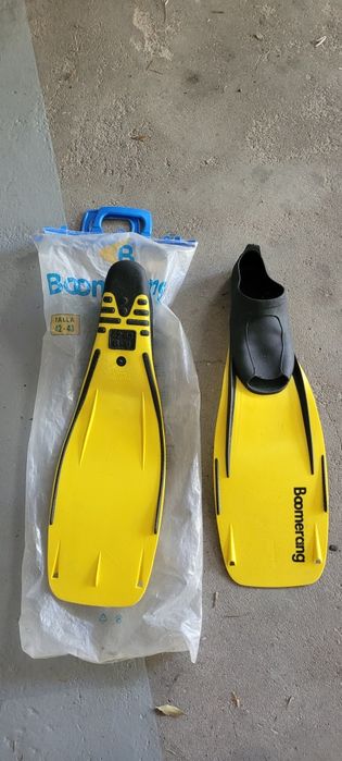 Barbatanas mergulho ou nataçao