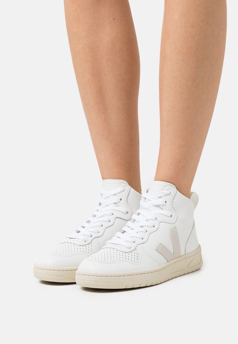 Sneakersy skórzane za kostkę VEJA 39