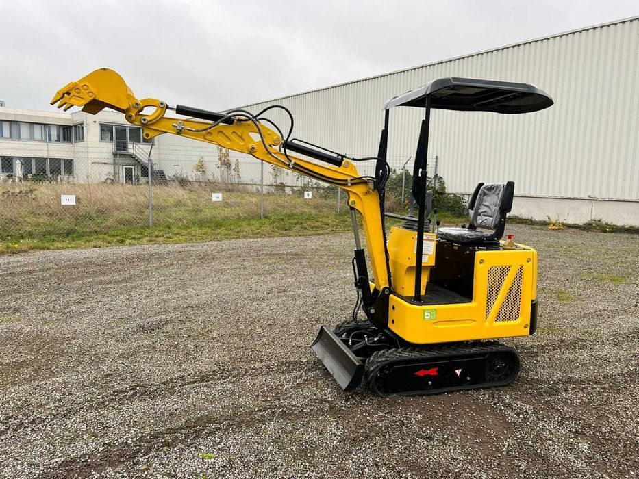 Minikoparka LEASING Nowa minikoparka Günter GG800 Minikop