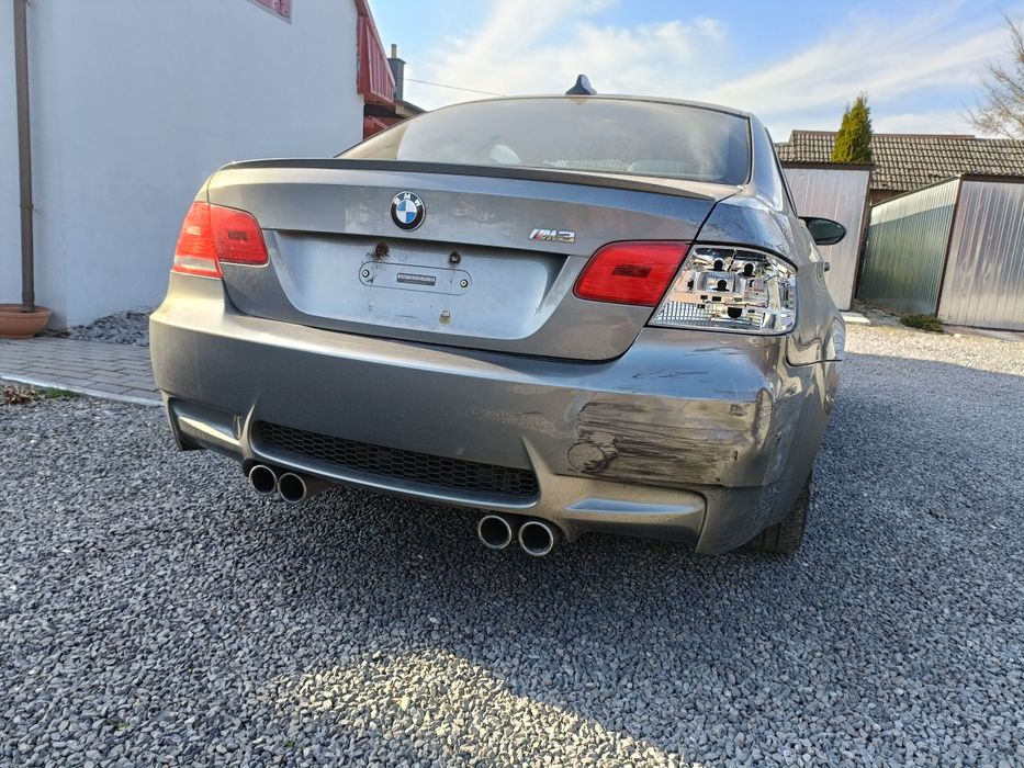 Silnik kompletny w aucie bmw e92 m3 S65B40 4.0 v8 ćwiartka,zawieszenie, wózek, deska