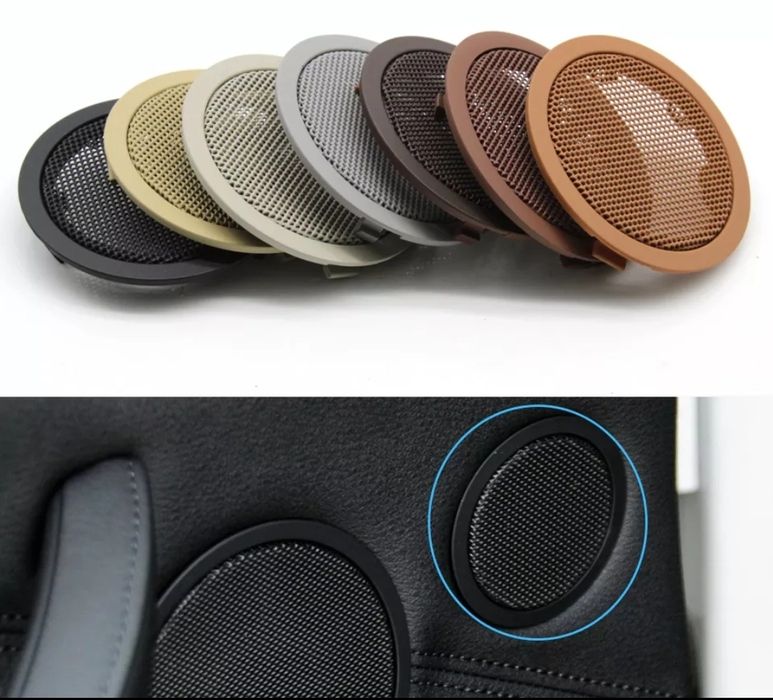 Capa grelha tweeter coluna da porta bmw x5 x6 e70 e71 e72 5gt f07