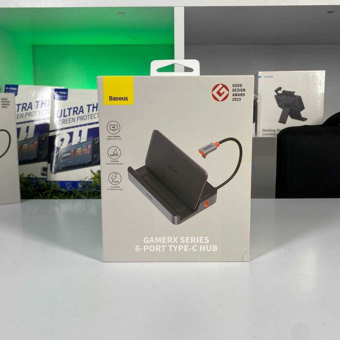 Док Станція Для Стім Дек Baseus для Steam Deck Dock Басеус USB-C HDMI Нова