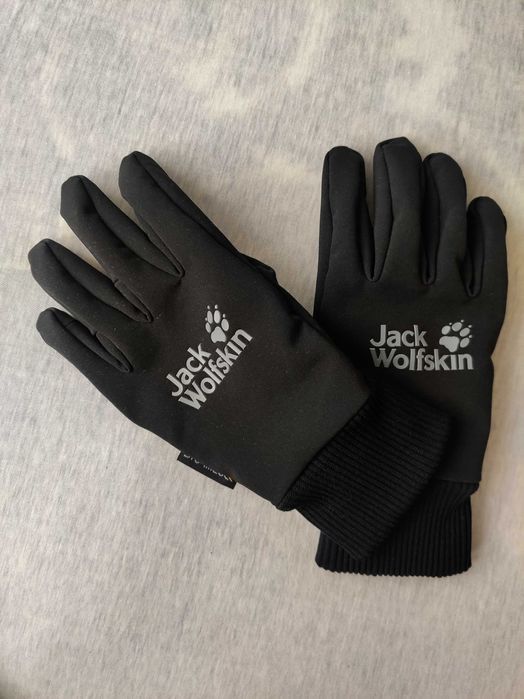 Jack Wolfskin rękawiczki zimowe męskie S na zimę rękawice nowe czarne