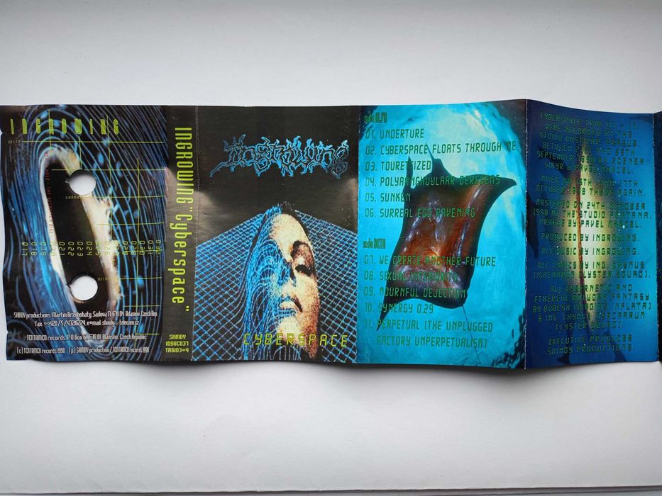 Ingrowing - Cyberspace kaseta magnetofonowa