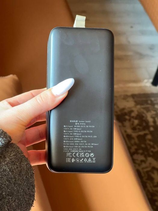 Повер Банк 100000 mAh P101K.Bank з ліхтарем.Зарядна ст