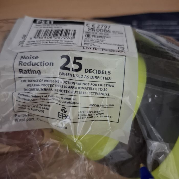 Sluchawki przeciwhałasowe ochronki