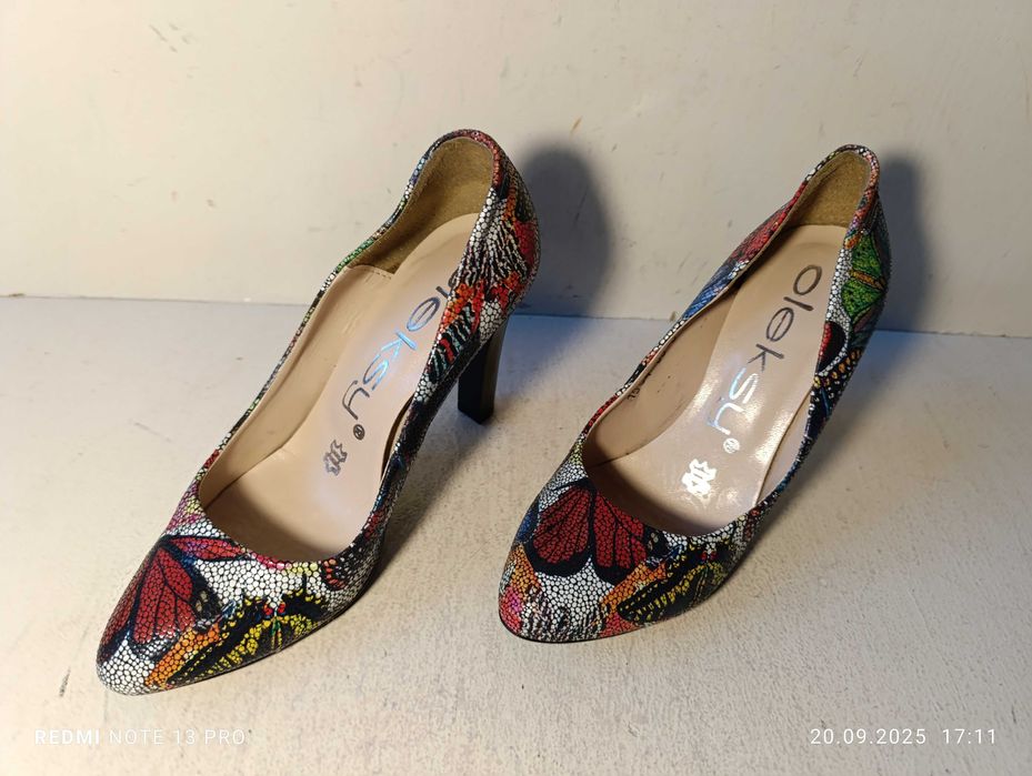 czółenka skórzane Oleksy