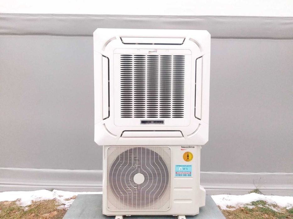 Инверторный Кассетній кондиционер Neoclima 24 - 80 м² до -20С Монтаж!