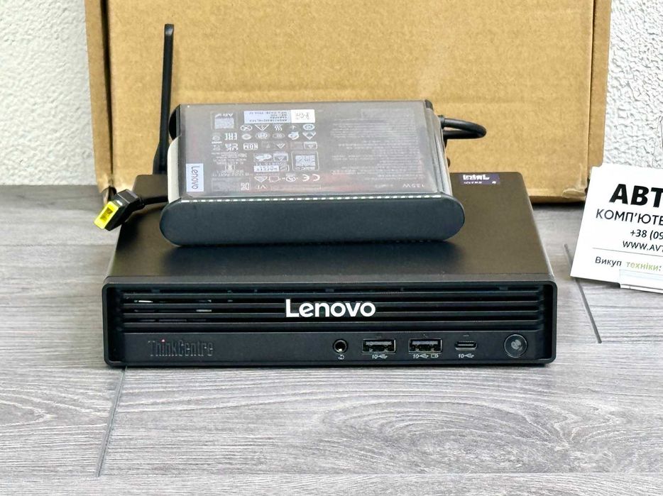 НОВИЙ!!! Неттоп Lenovo Thinkcentre M70q Gen6 / Ultra 5 225T / DDR5 16Gb